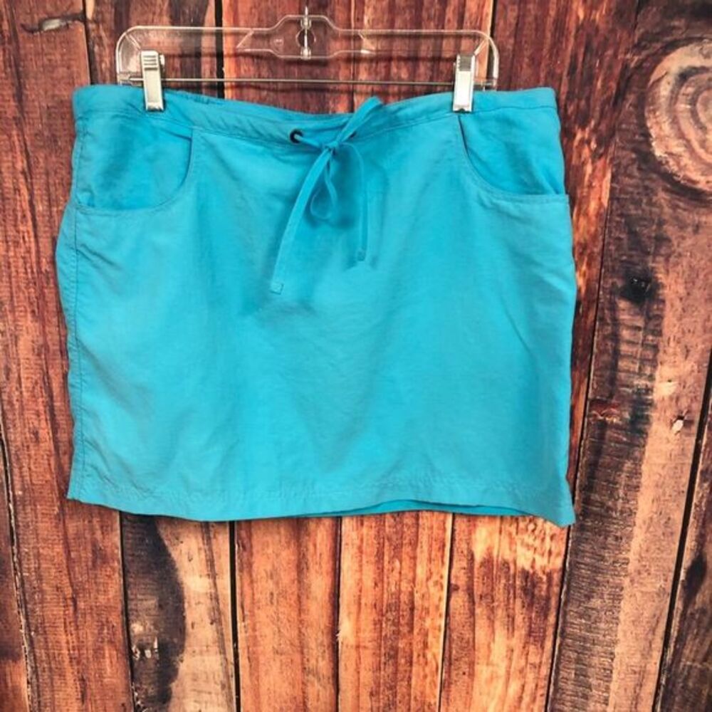 LL BEAN‎ AQUA SKIRT HIKING SWIMMING L
